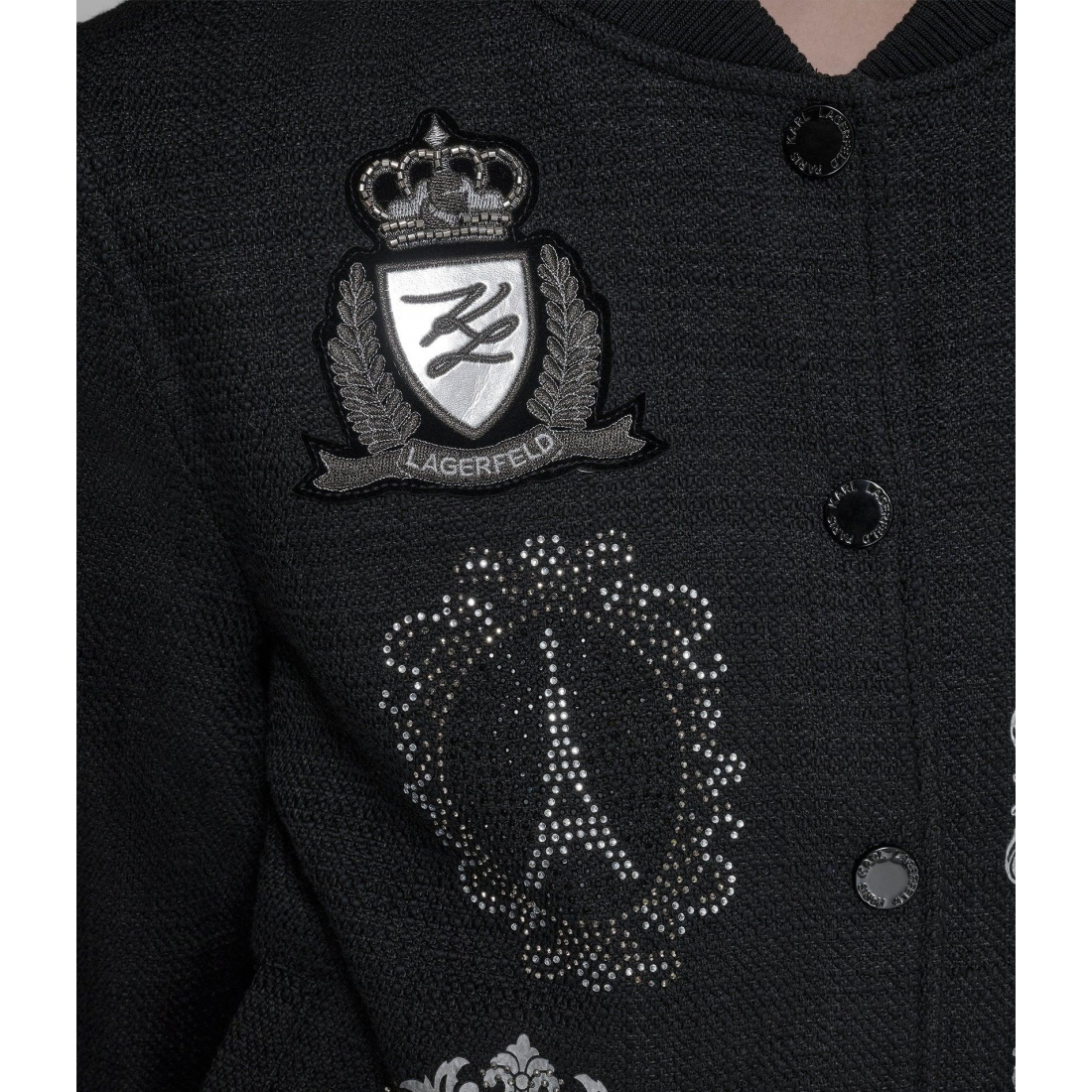 'Bomber Jacket With Patches' für Damen