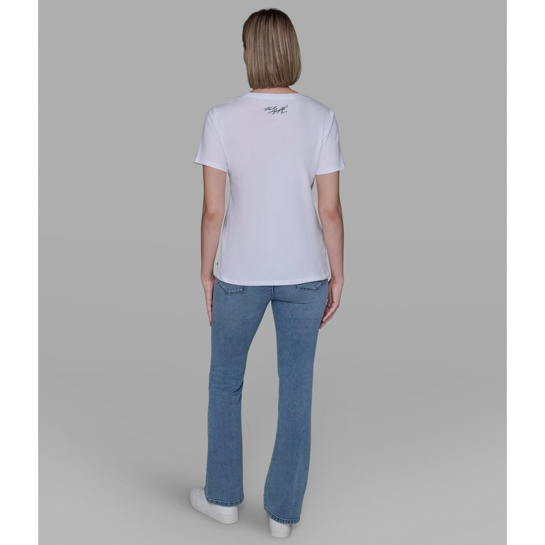 'Choupette Sequin Logo Tee' für Damen