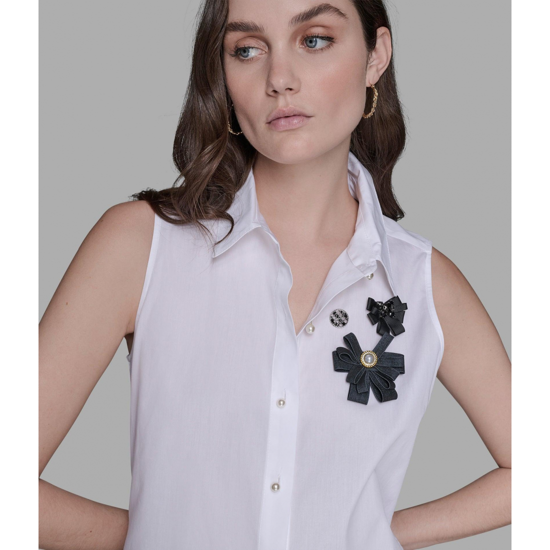 'Sleeveless Woven Top' für Damen