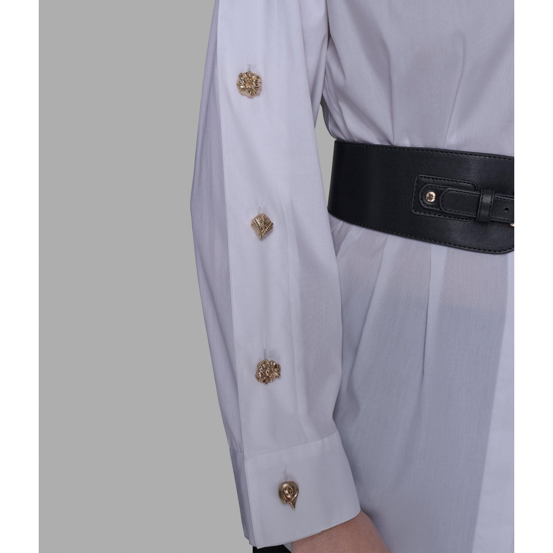 Women's 'Belted Poplin Shirt'