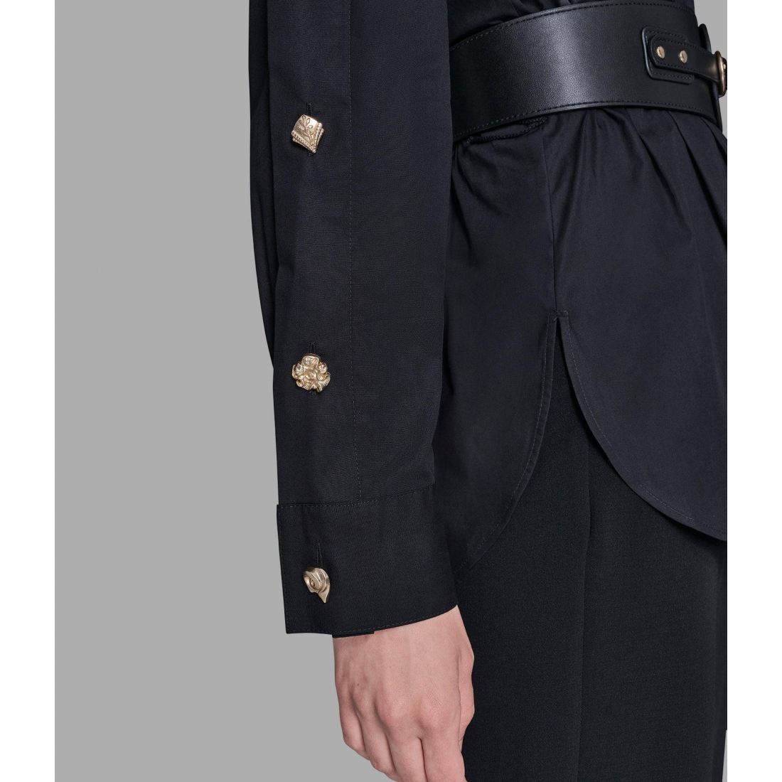 Women's 'Belted Poplin Shirt'