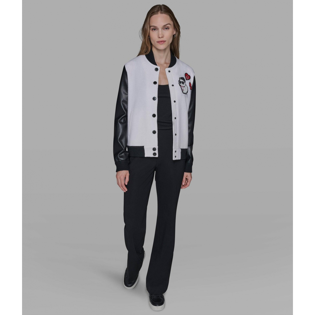 'Choupette Varsity Jacket' pour Femmes