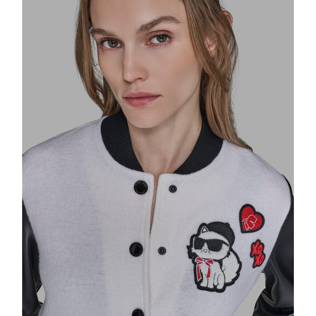 'Choupette Varsity Jacket' pour Femmes