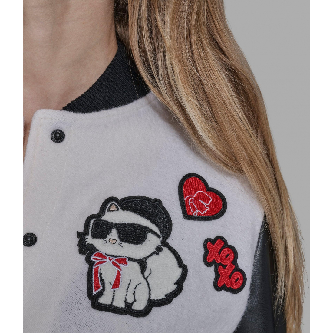 'Choupette Varsity Jacket' pour Femmes