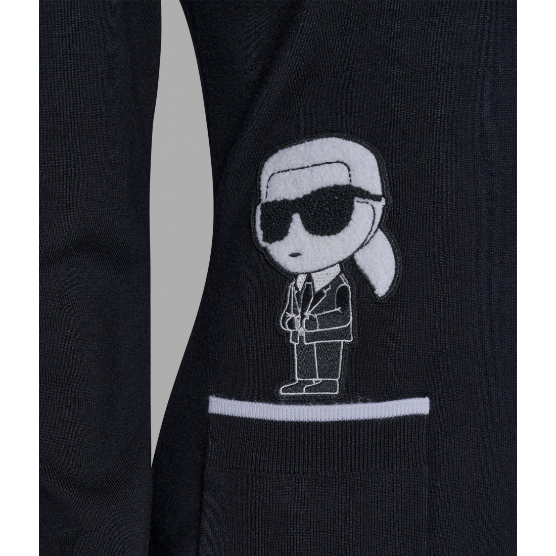 'Sweater Dress With Patch' pour Femmes