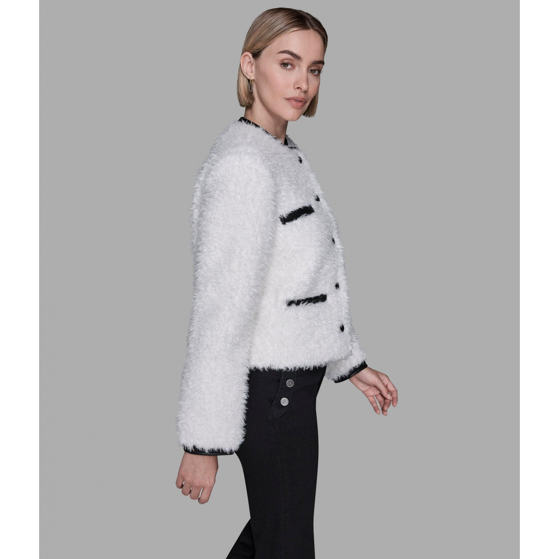 'Faux Shearling Coat' für Damen