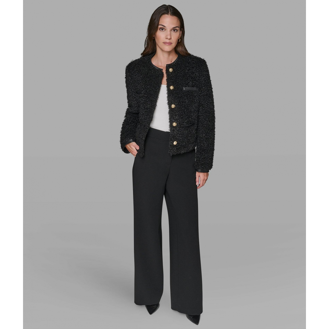 'Faux Shearling Coat' für Damen