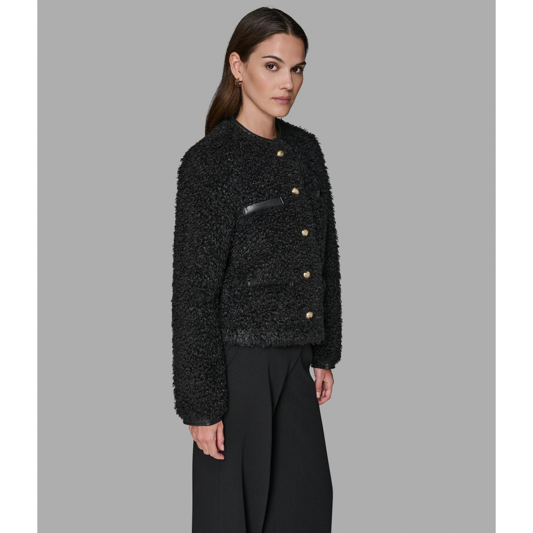 'Faux Shearling Coat' für Damen