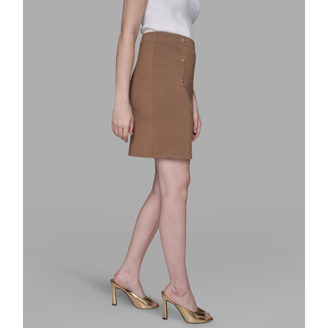 'Co-Ord Mini Knit Skirt' pour Femmes