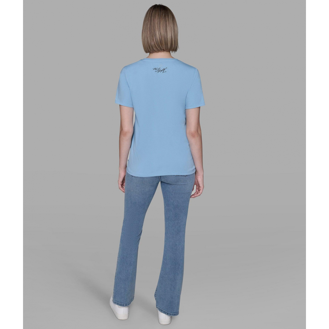 'Sequin Box Logo Tee' pour Femmes