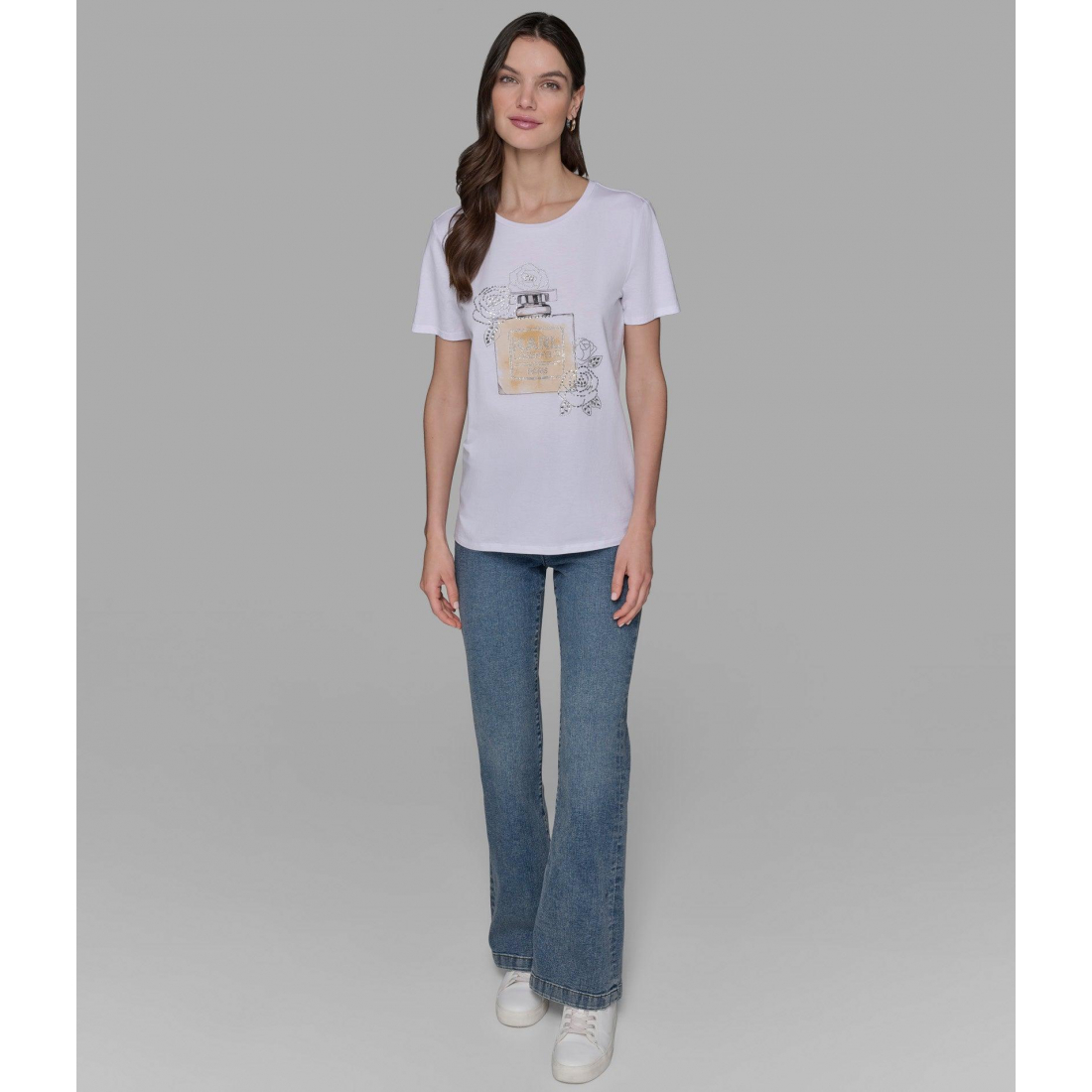 'Logo Perfume Tee' für Damen