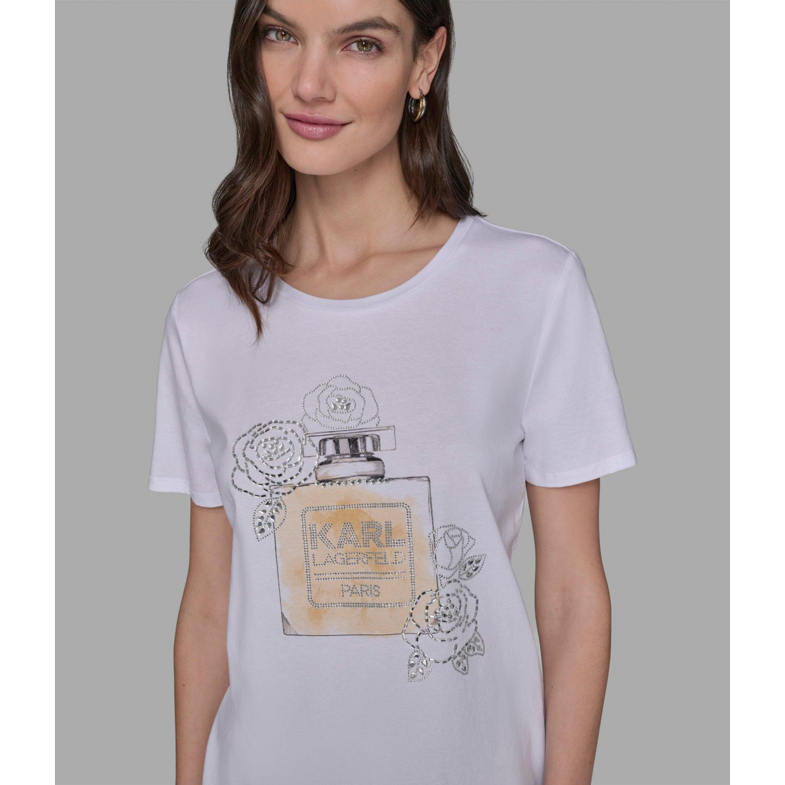 'Logo Perfume Tee' für Damen
