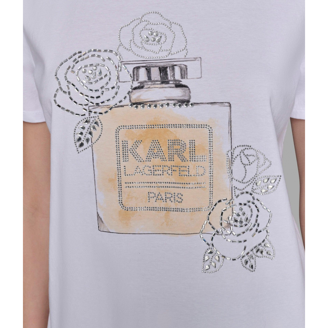 'Logo Perfume Tee' für Damen