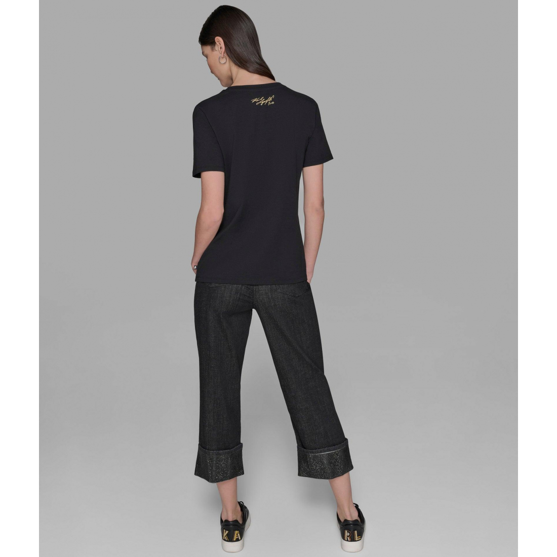 'Karl And Choupette Frame Tee' pour Femmes