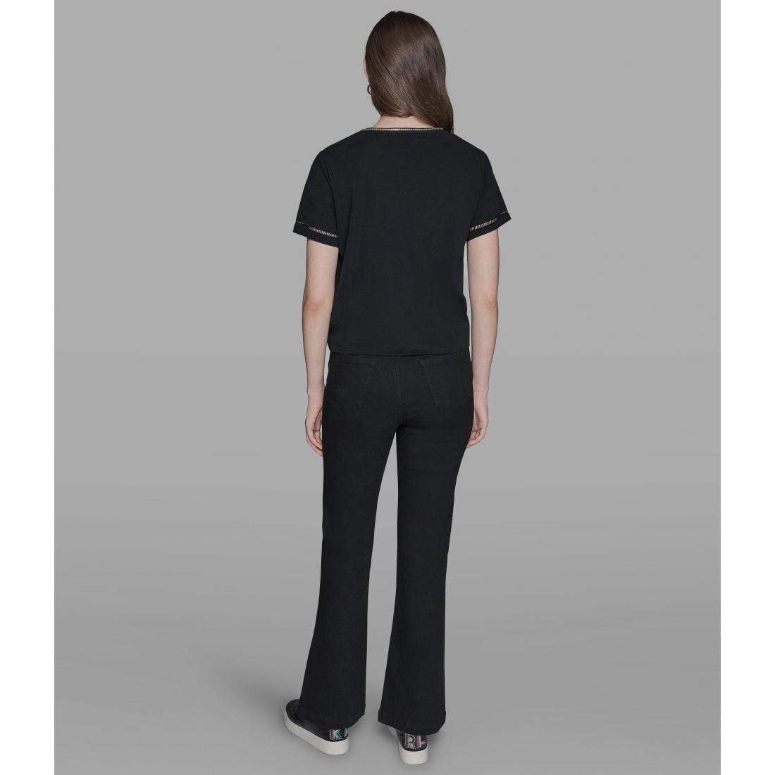 'Bow-Embellished Top' pour Femmes