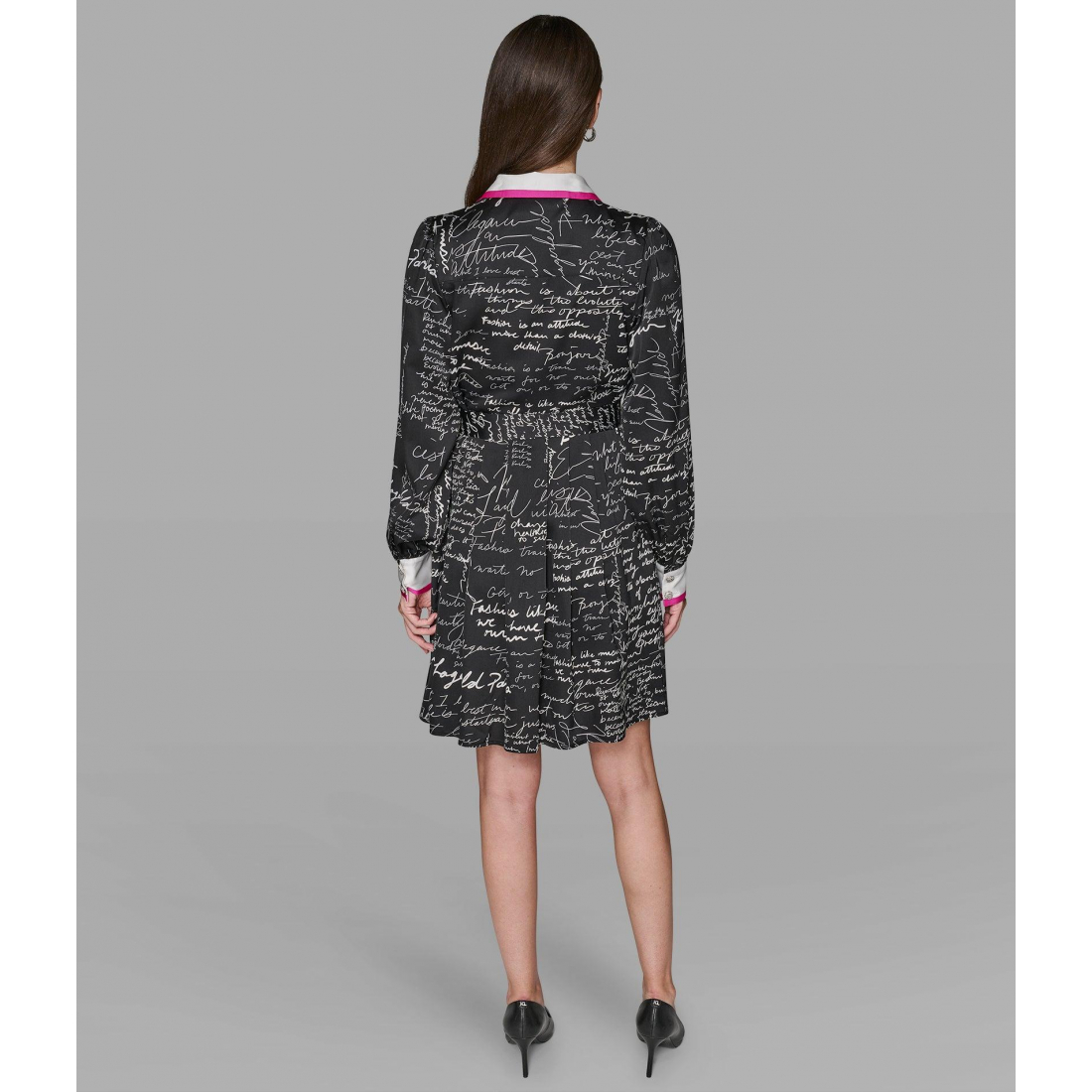 'Conversational Shirt Dress' für Damen