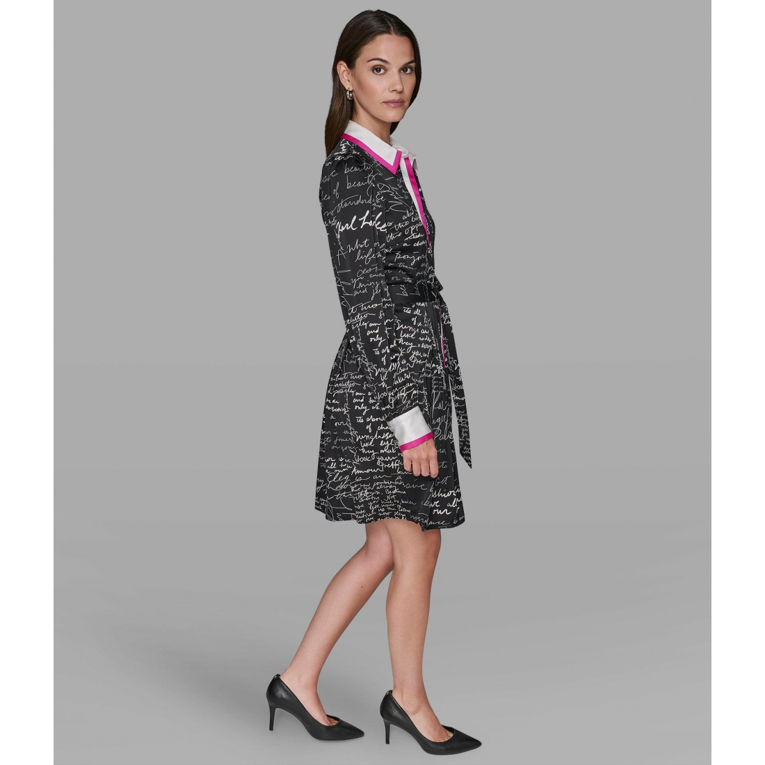 'Conversational Shirt Dress' für Damen