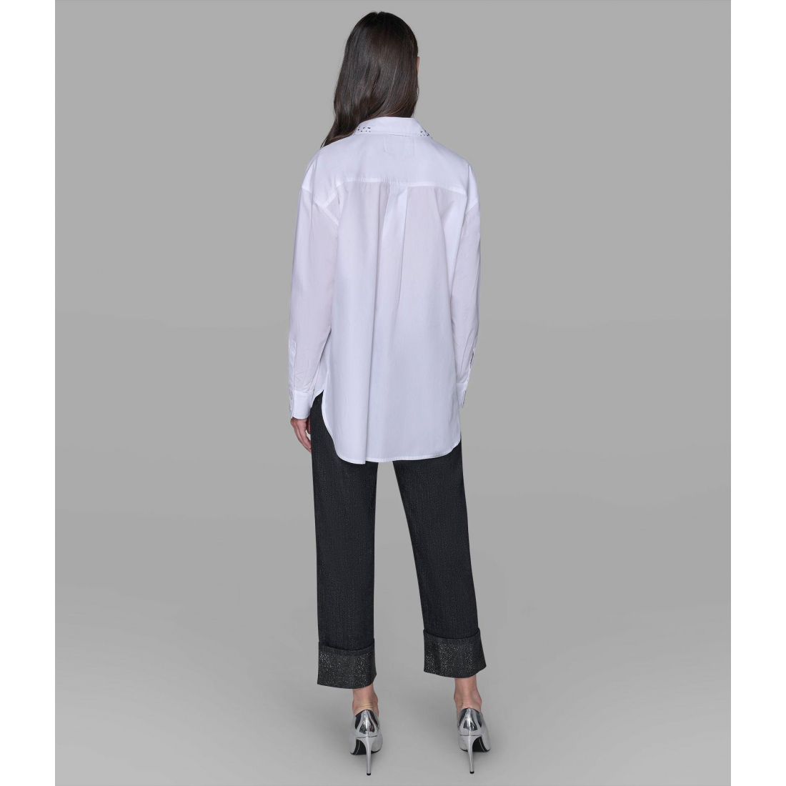 Women's 'Embellished Poplin Shirt'