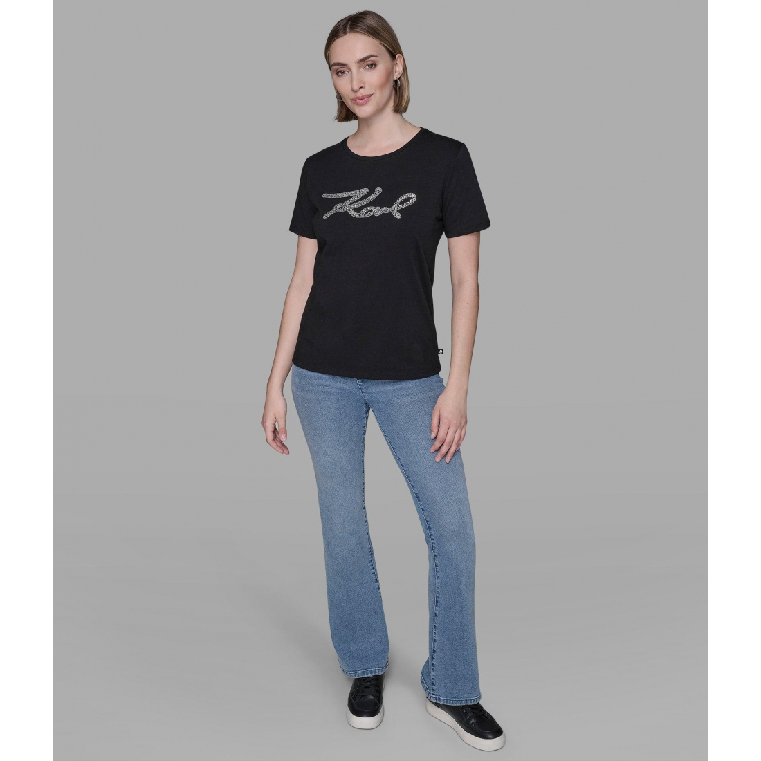 'Karl Script Tee' pour Femmes