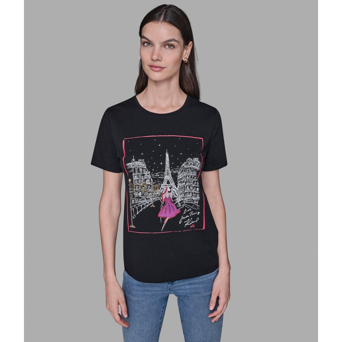 'Holidays In Paris Tee' pour Femmes