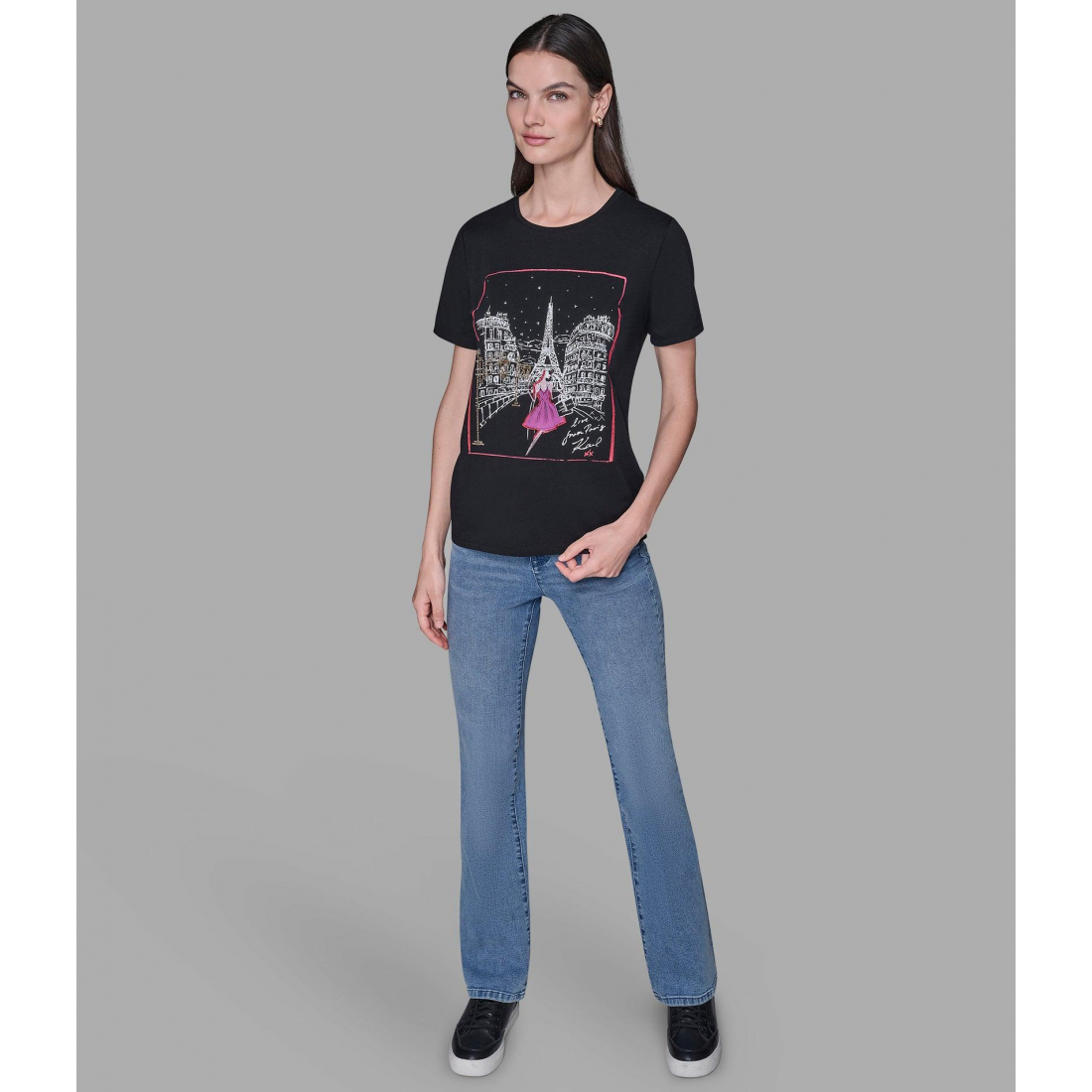 'Holidays In Paris Tee' pour Femmes