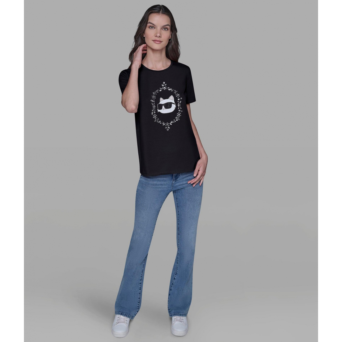'Choupette Frame Tee' pour Femmes
