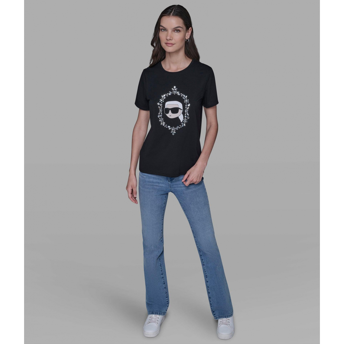 'Karl Frame Tee' pour Femmes