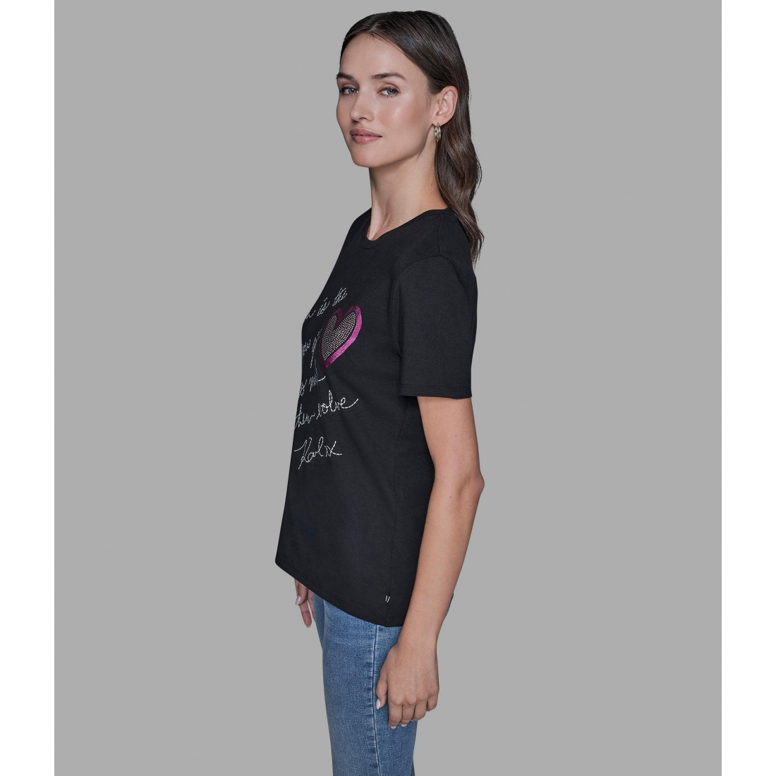 Women's 'Karl Quote Tee'