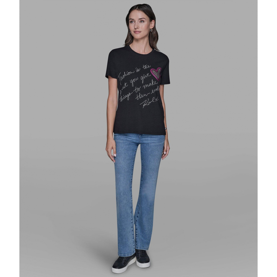 Women's 'Karl Quote Tee'