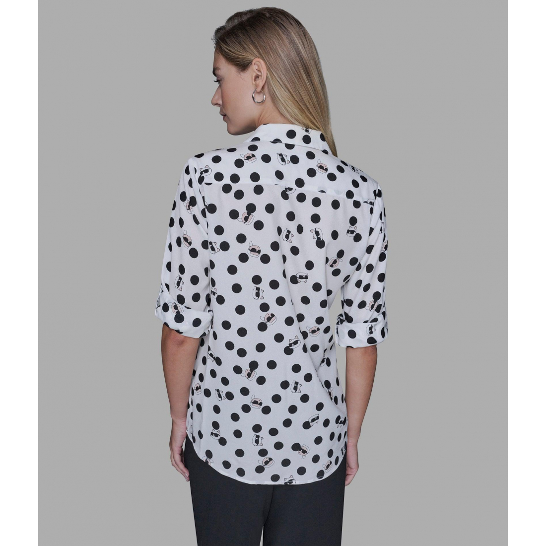 'Choupette And Karl Whimsy Blouse' für Damen