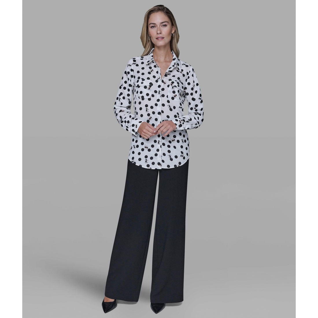 'Choupette And Karl Whimsy Blouse' für Damen