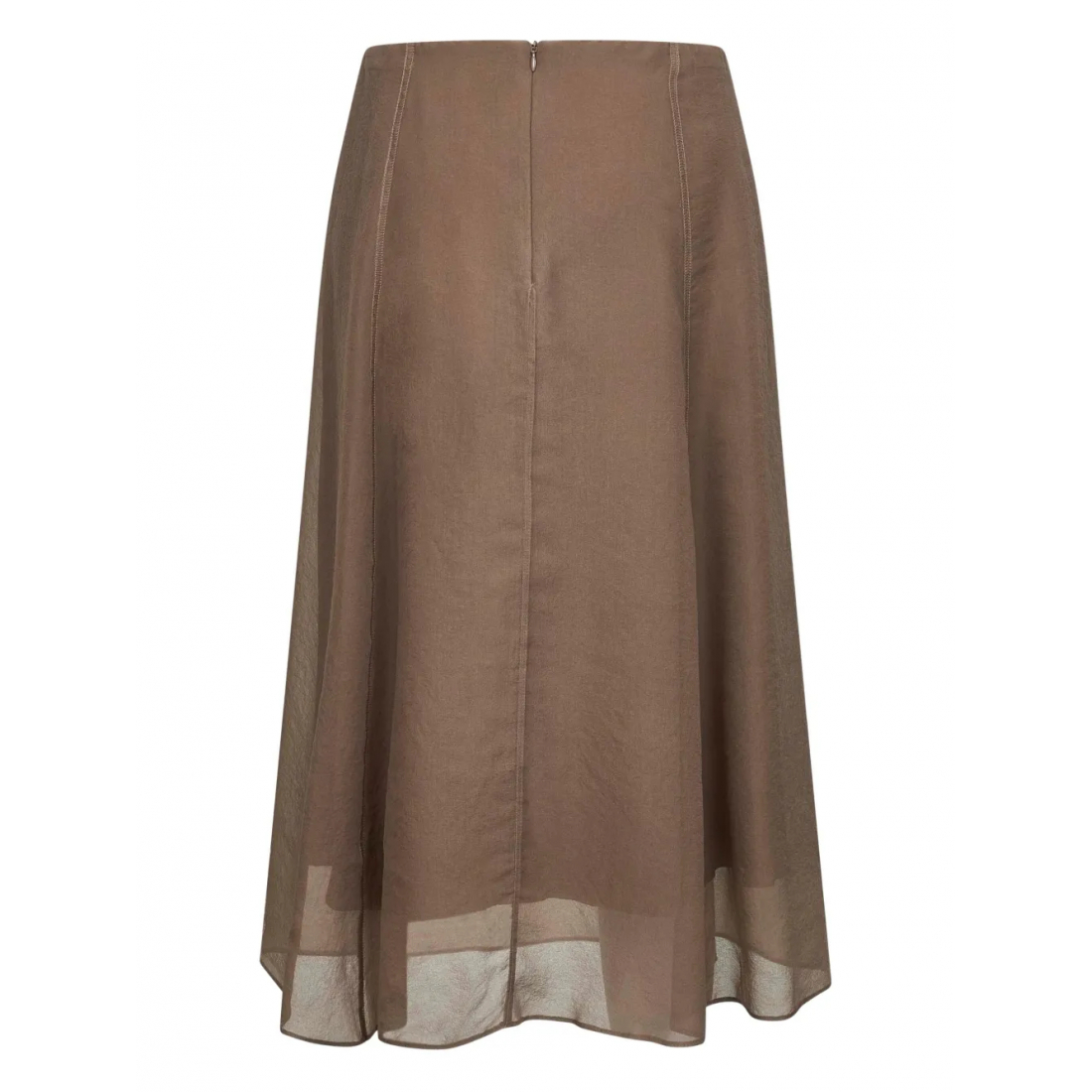 Women's 'Stitching-Detail' Midi Skirt