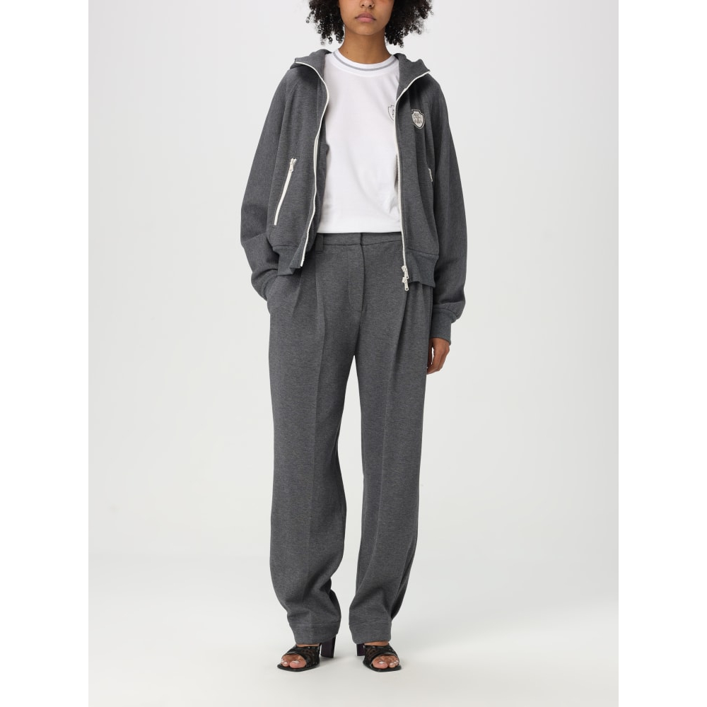 Veste de Survêtement 'Logo-Appliqué' pour Femmes