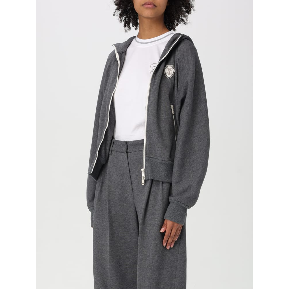 Veste de Survêtement 'Logo-Appliqué' pour Femmes