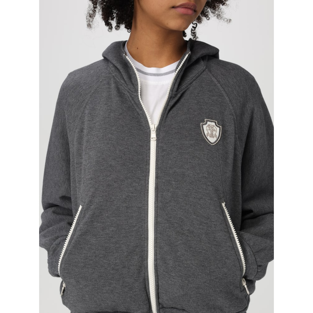 Veste de Survêtement 'Logo-Appliqué' pour Femmes