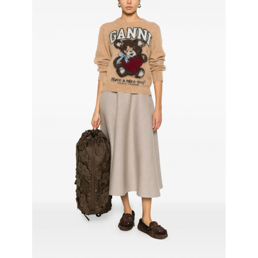 Pull 'Patterned-Jacquard' pour Femmes