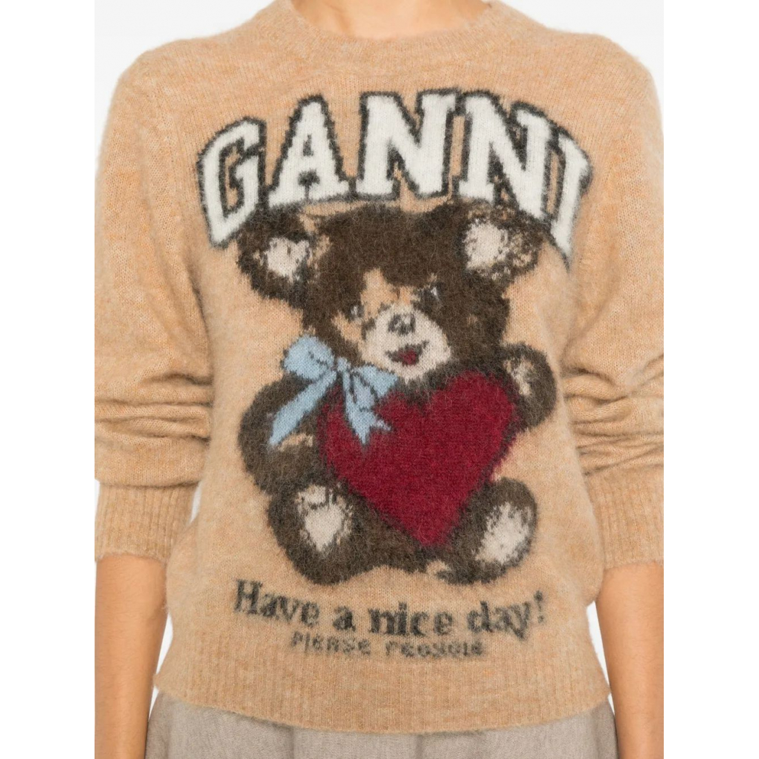 Pull 'Patterned-Jacquard' pour Femmes