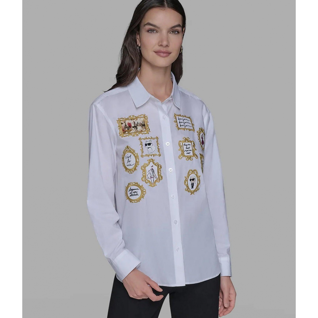 Women's 'Rococo Poplin Shirt'