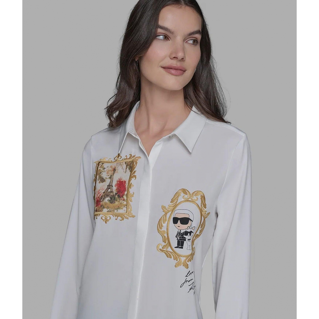 'Rococo Soft Blouse' pour Femmes