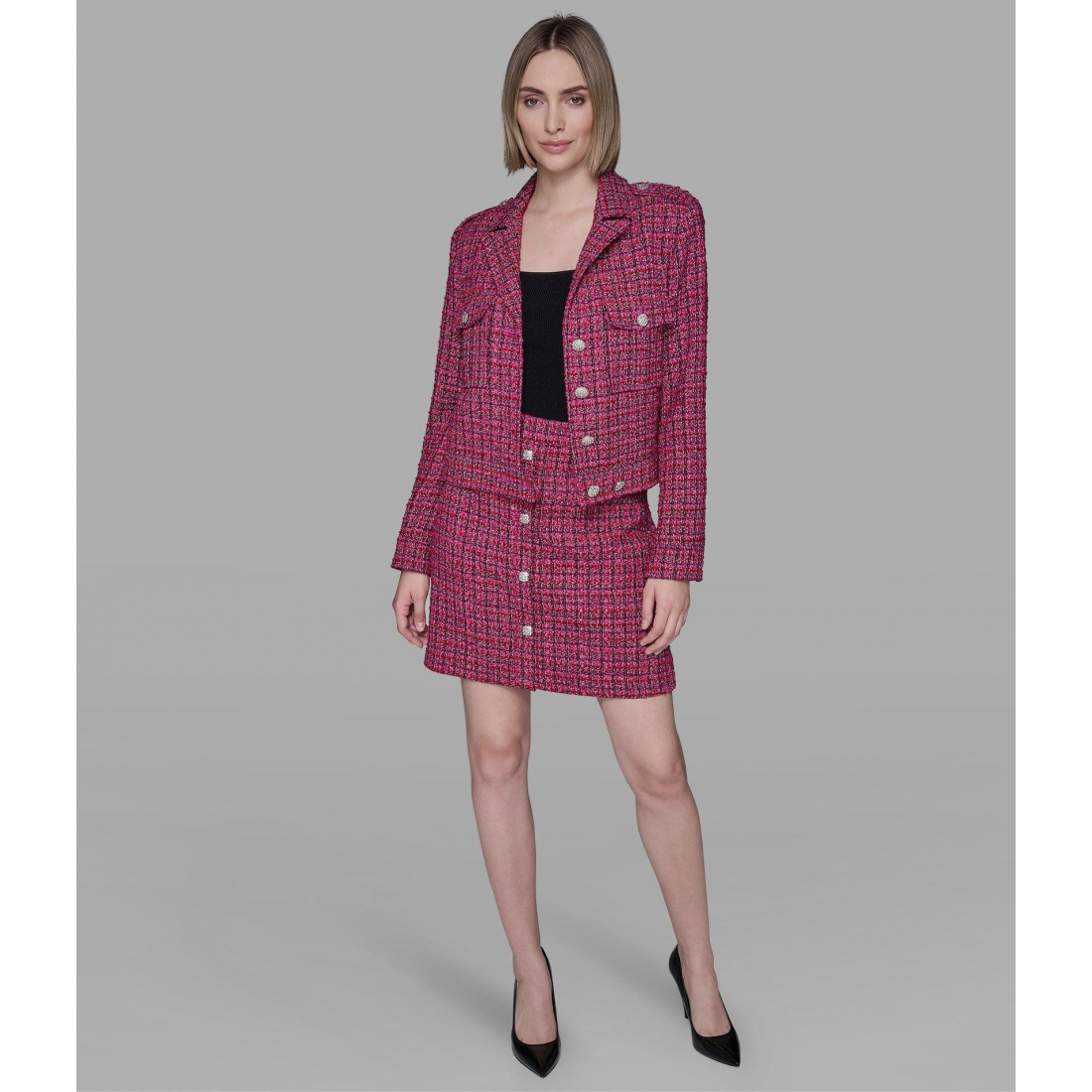 'Tweed Jacket' pour Femmes