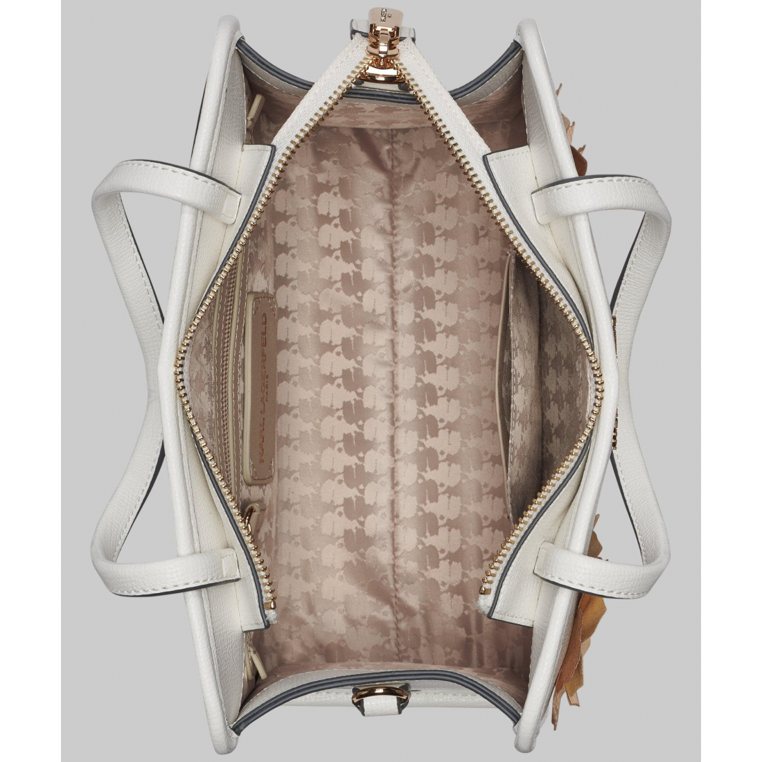 'Maybelle Top Handle Satchel With Flowers' für Damen