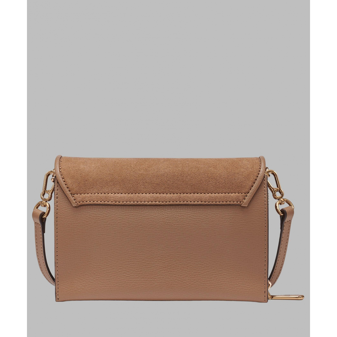 'Lourdes Suede Flap Crossbody' für Damen