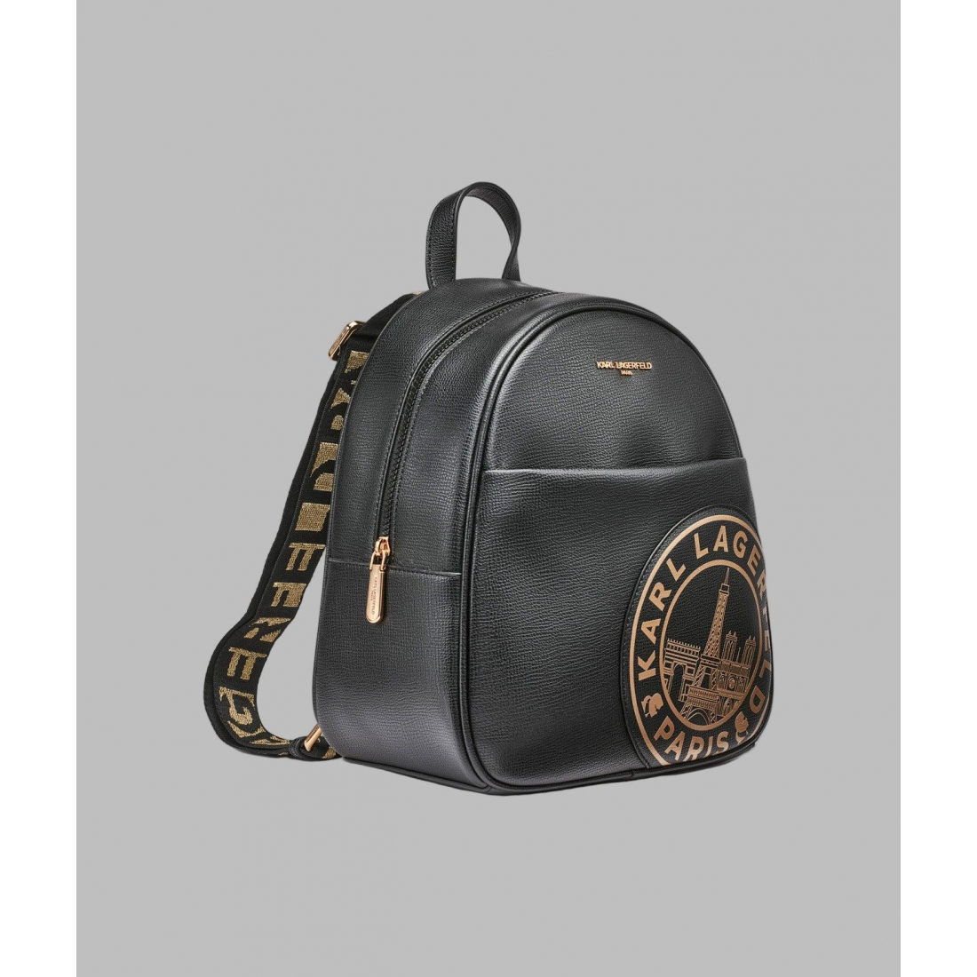 'Maybelle Backpack Black With White Logo' für Damen