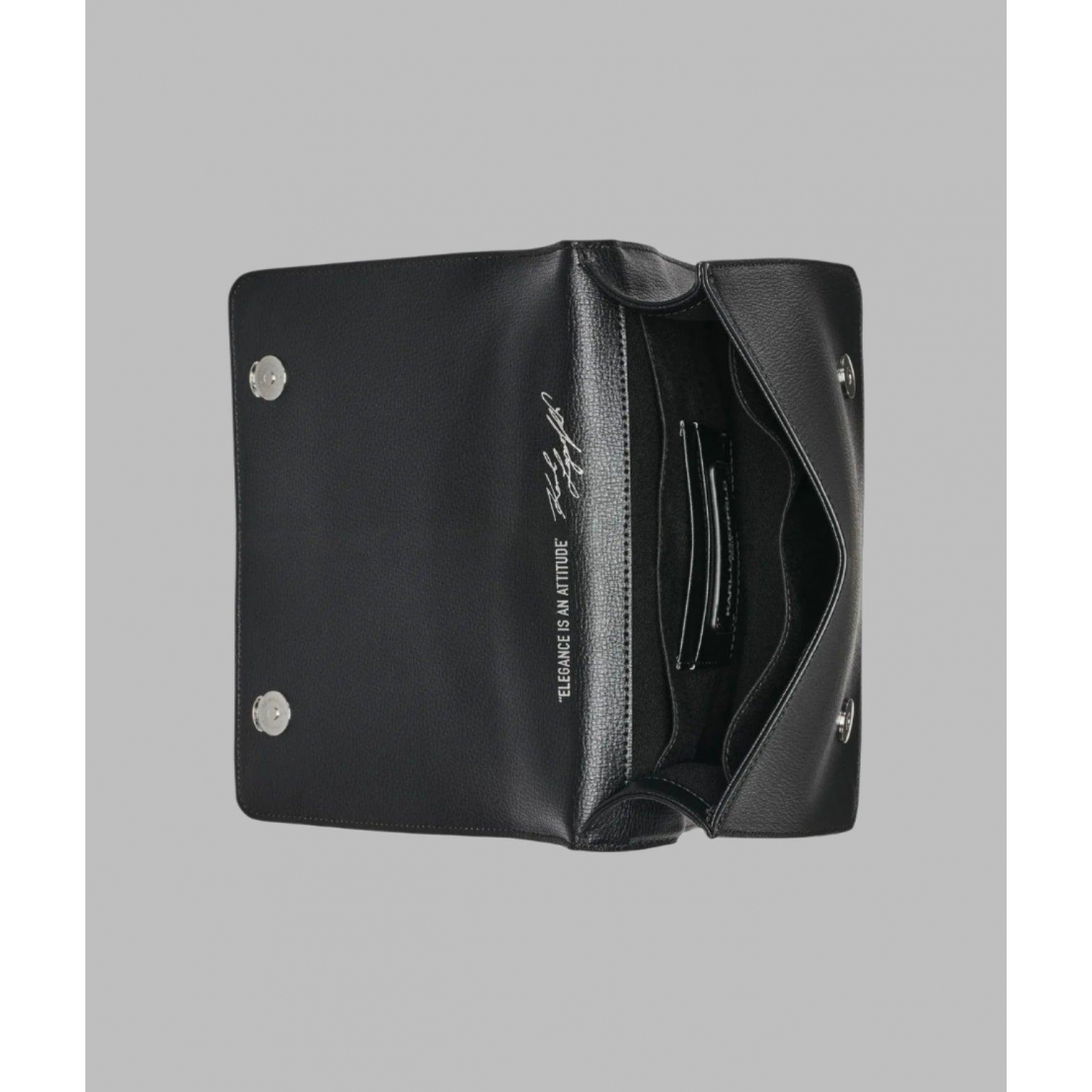 'Simone Leather Flap Satchel With Pins' für Damen