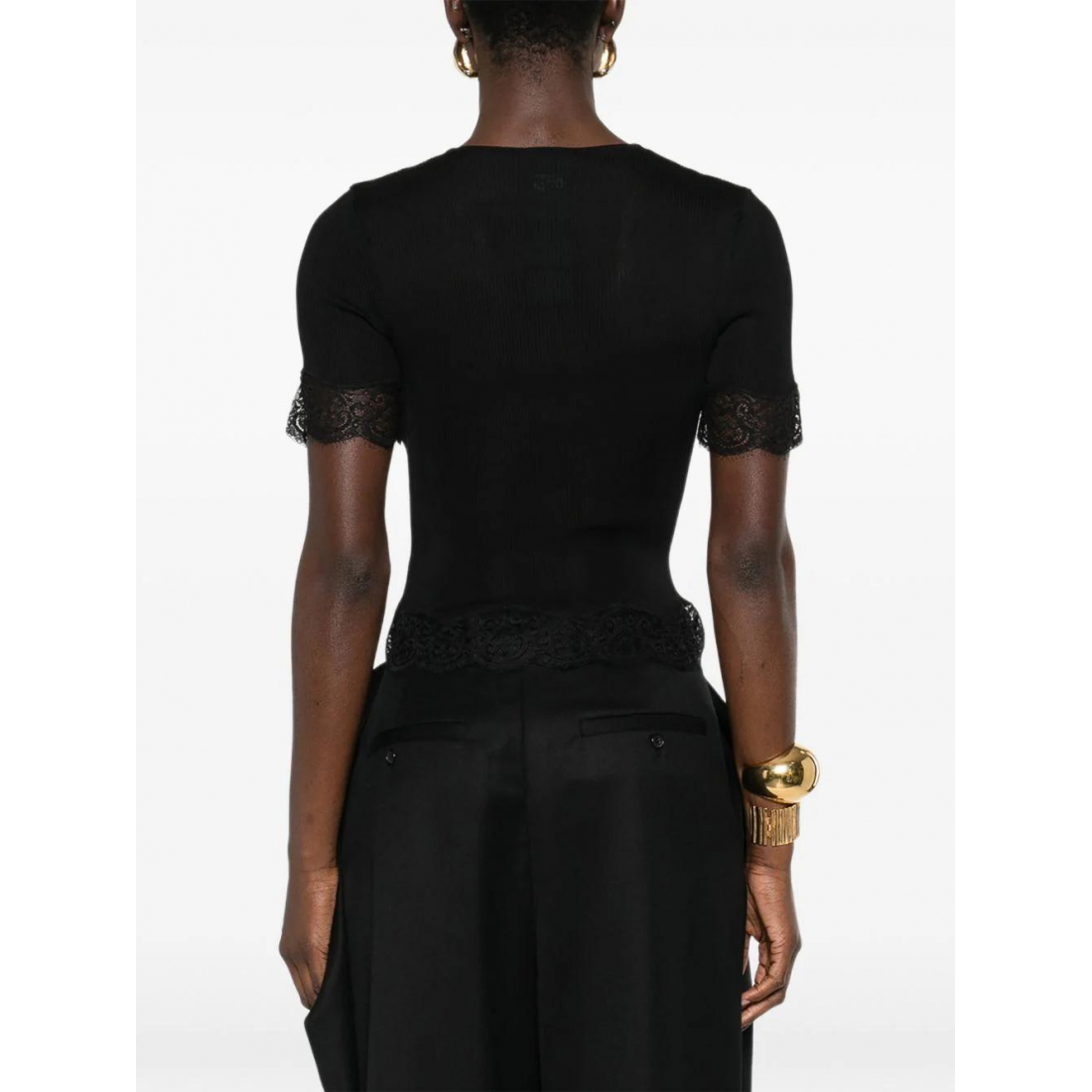 T-shirt 'Ribbed' pour Femmes