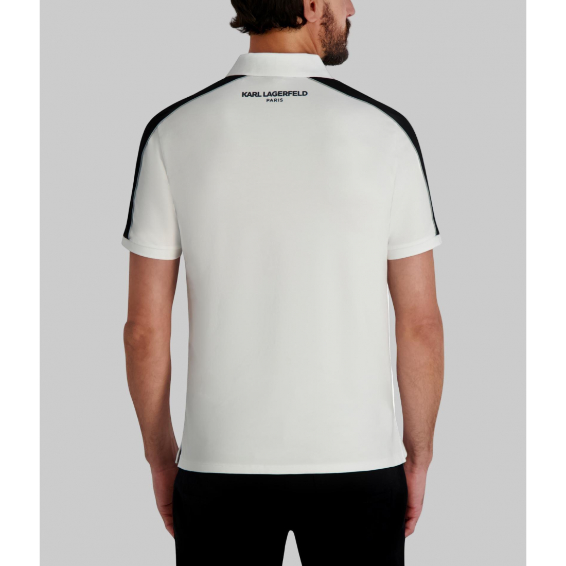 'Jonny Collar Polo With Floating Karl Head' für Herren