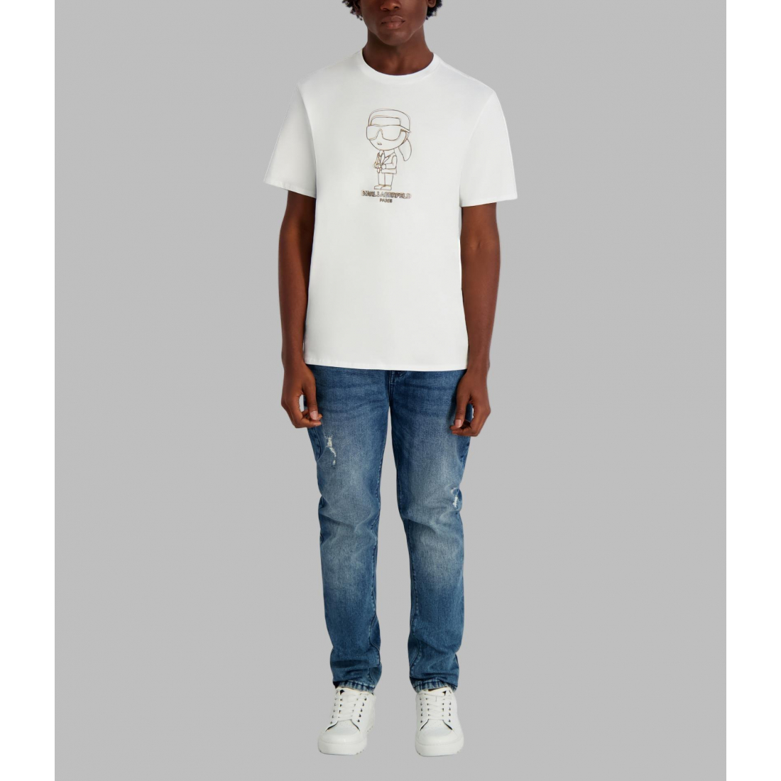 'Karl Doll Outline Tee' für Herren