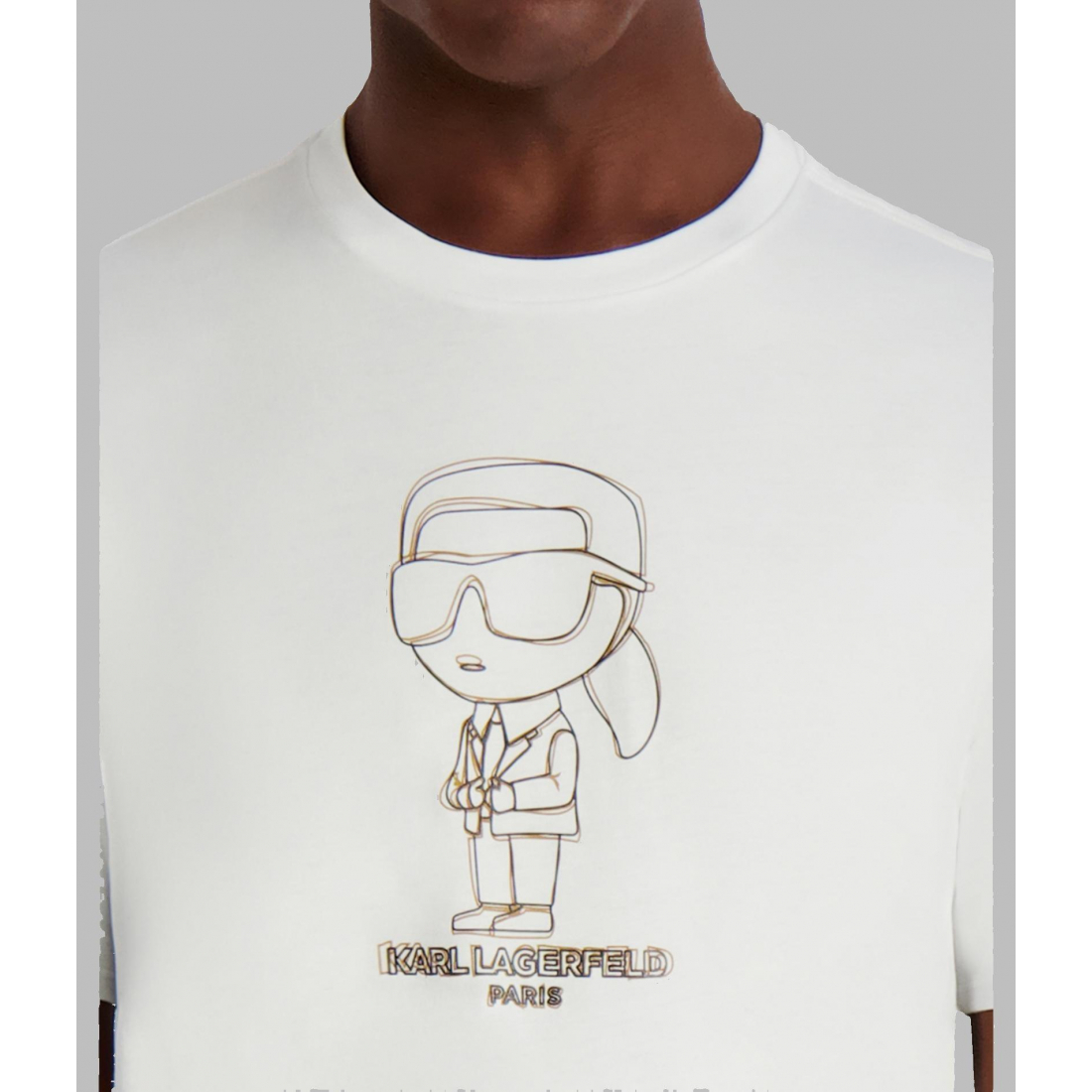 'Karl Doll Outline Tee' für Herren