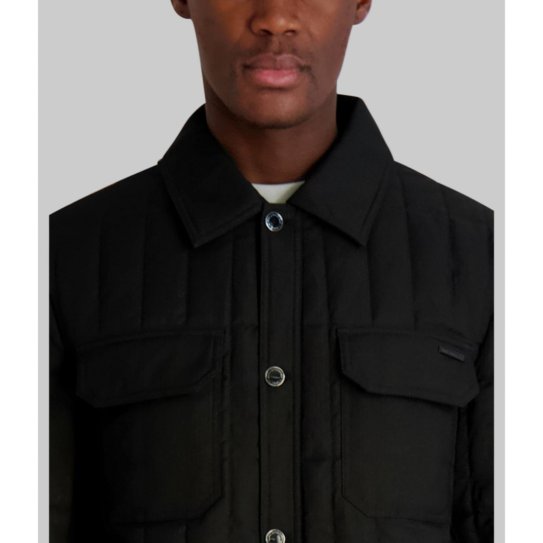 'Quilted Shirt Jacket' für Herren
