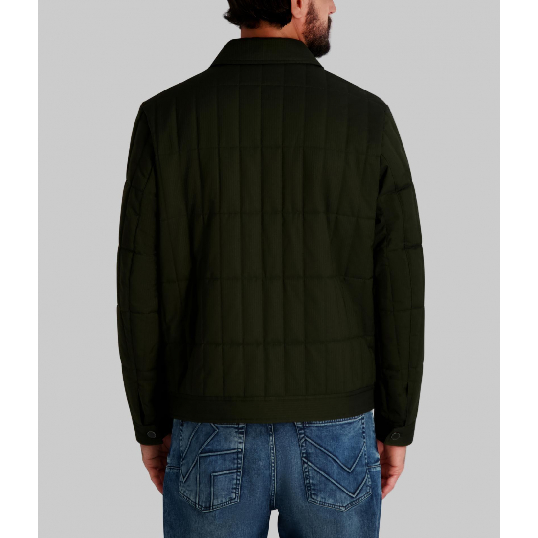 'Quilted Shirt Jacket' für Herren